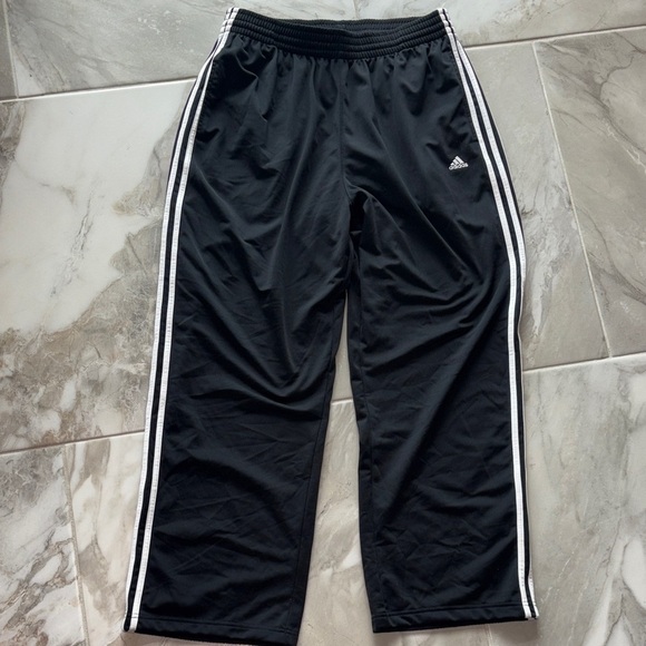 adidas Other - Adidas Black Joggers with White Stripes